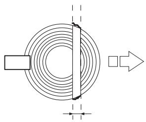 JONSERED CS 2159 CWH - Trait de chute - 3