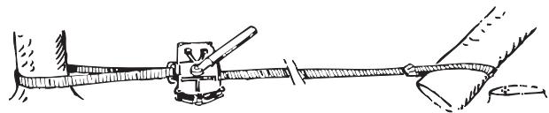 JONSERED CS 2165 - Récupération d'un arbre accroché - 4