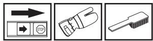 JONSERED CS 2165 - Protection de la main droite - 1