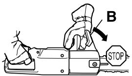 JONSERED CS2117 EL - KETTINGREM MET TERUGSLAGBESCHERMING - 2