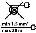 JONSERED CS2117 EL - IN DER BEDIENUNGSANLEITUNG VERWENDETE SYMBOLE: - 4