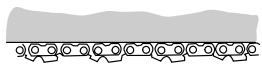 JONSERED CS2117 EL - Lamage des gouges - 2