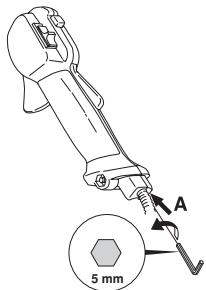 JONSERED FC 2145 S - Justierung der Startgasdrehzahl (BC 2145, CC 2145) - 1