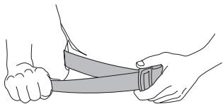 JONSERED FC 2145 S - Einstellung des Gurtes - 1