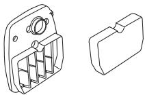 JONSERED FC 2145 S - Nettoyage du filtré à air - 2