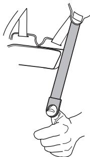 JONSERED FC 2145 S - Einstellung des Gurtes - 3