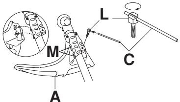 JONSERED FC 2145 S - Montage de la protection de la tête et de la tete de déssherbage Trimmy SII - 2