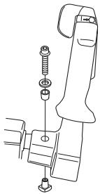 JONSERED FC 2145 S - Monteren van stuur en gashandgreep (FC 2145, FC 2145 S, FC 2145 W) - 3
