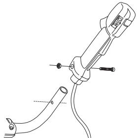 JONSERED FC 2145 S - Monteren van stuur en gashandgreep (BC 2145, CC 2145) - 2