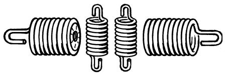 JONSERED HT 2124T - Système anti-vibrations - 2