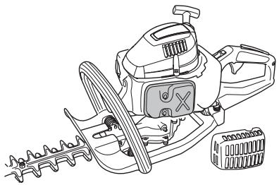 JONSERED HT 2124T - Silencieux - 2