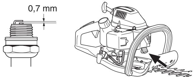 JONSERED HT 2124T - Bougie - 2