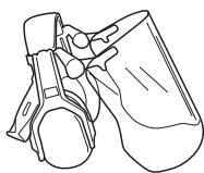 JONSERED HT 2124T - PROTEGE-YEUX - 2