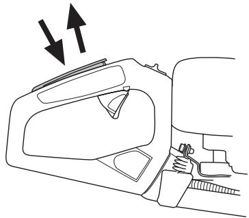 JONSERED HT 2124T - Blocage de l'accelération - 3