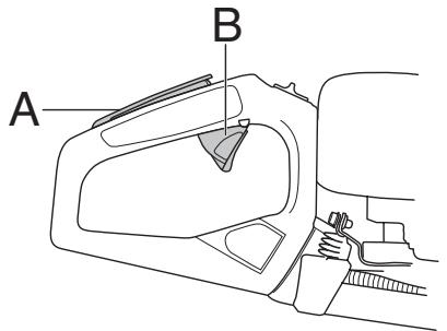 JONSERED HT 2124T - Blocage de l'accelération - 1