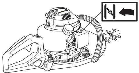 JONSERED HT 2124T - Moteur froid - 2