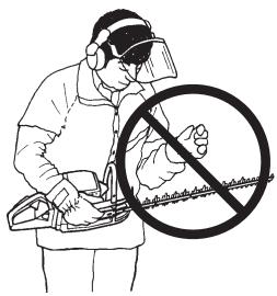 JONSERED HT 2124T - Consignes de sécurité pendant le travail - 3