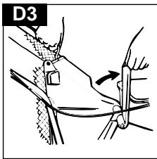JONSERED 500 BAT - Grass Collector Assembly - 3