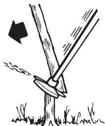 JONSERED BC 255 - Kleine bomen vellen met een zaagblad - 4
