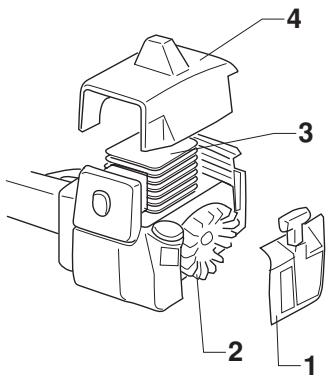 JONSERED CC 2036 - Kuhlsystem - 2