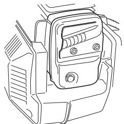 JONSERED CC 2036 - Geluiddempster - 2