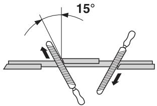 JONSERED CC 2036 - Feilen der Sägeklinge - 4