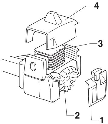 JONSERED CC 2036 - Koelsysteme - 2