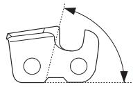 JONSERED CS 2156 CWH - Généralités concernant l'affutage des dents - 4