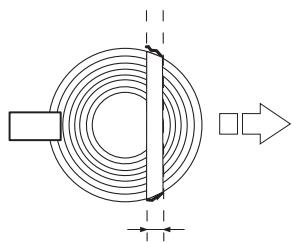 JONSERED CS 2156 CWH - Trait de chute - 3