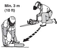 JONSERED CS 2166 - Sécurité carburant - 1
