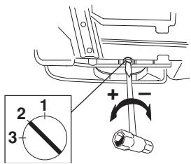 JONSERED CS 2188 - Het instellen van de oliepomp - 2