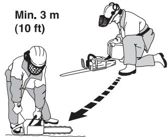 JONSERED CS 2188 - Sécurité carburant - 1