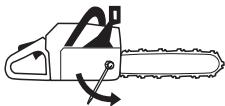 JONSERED CS 2188 - Tension de la chaine - 5
