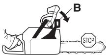 JONSERED CS 2188 - Kettenbremse mit Handschutz - 4