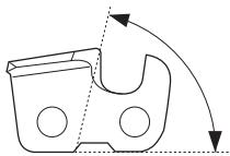 JONSERED CS 2188 - Généralités concernant l'affutage des dents - 4