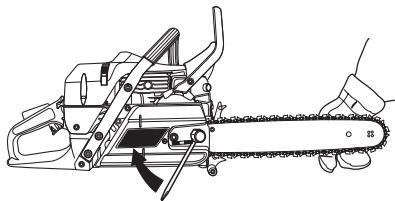 JONSERED CS 2188 - Monteren van zaagblad en ketting - 9
