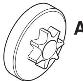 JONSERED CS 2188 - Kettingaandrijftandwiel - 3