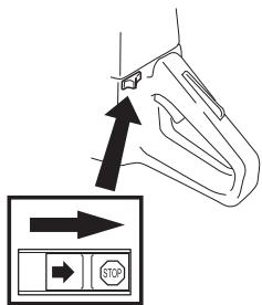 JONSERED CS 2188 - Stopschakelaar - 2
