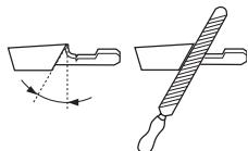 JONSERED CS 2188 - Généralités concernant l'affutage des dents - 3