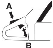 JONSERED CS 2188 - Gashendelvergrendeling - 1