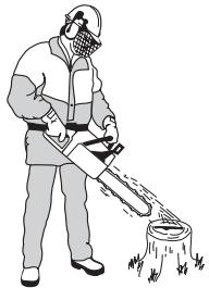 JONSERED CS 2240 - Controle van de kettingsmering - 1