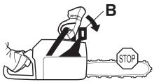 JONSERED CS 2240 - Kettenbremse mit Handschutz - 4