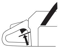 JONSERED CS 2240 - Gashendelvergrendeling - 2