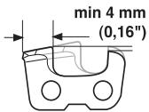 min 4 mm (0,16")