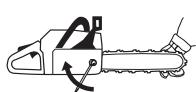 JONSERED CS 2240 S - Tension de la chaine - 8