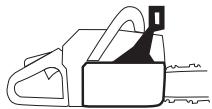 JONSERED CS 2240 S - Frein de chaine avec arceau protecteur - 1