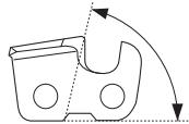 JONSERED CS 2240 S - Allgemeines über das Scharfen von Schneidezahlen - 4