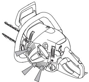 JONSERED CS 2240 S - Système de refroidissement - 4