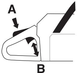 JONSERED CS 2240 S - Gashendelvergrendeling - 1