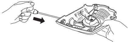 JONSERED CS 2240 S - Mise sous tension du ressort - 3